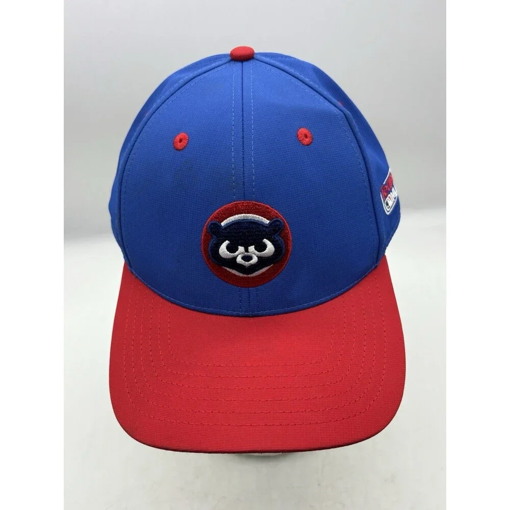 Chicago Cubs Hat Team MLB Blue Red Snapback Cap Embroidered